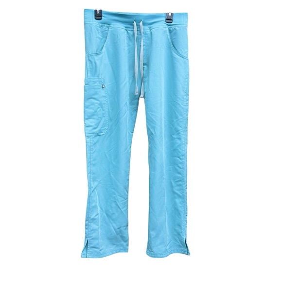 Figs Sea Glass Small Catarina Small Petite Kade Pants GUC - Picture 4 of 8